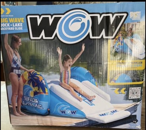 Wow big wave inflatable - wave, water
